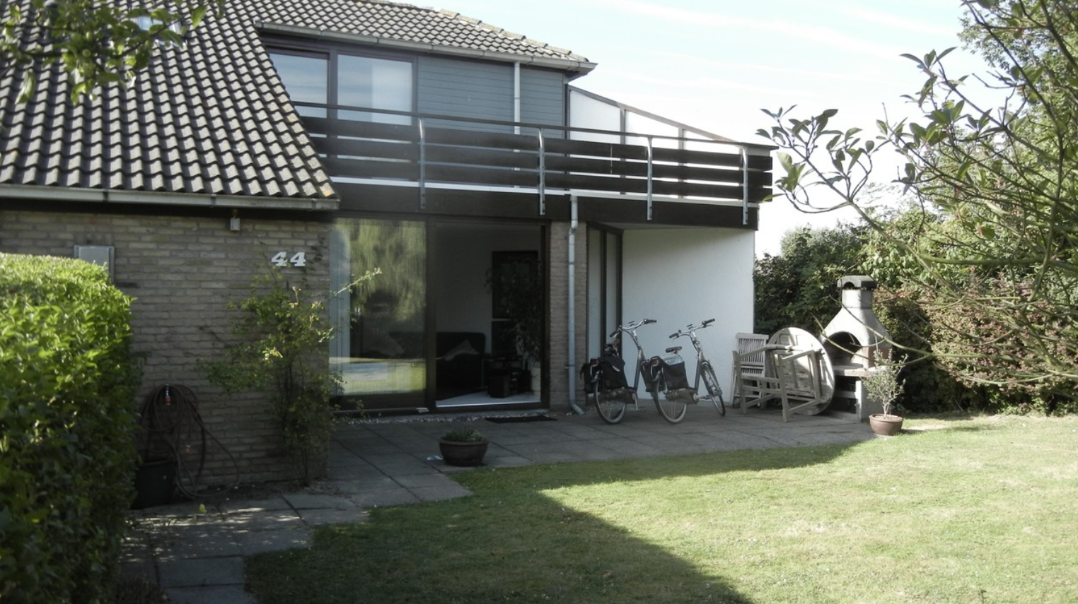 Außenansicht des Ferienhauses in Zeeland